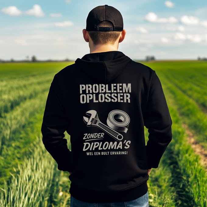 AGRIFANS® Probleem Oplosser - Heren Hoodie - M