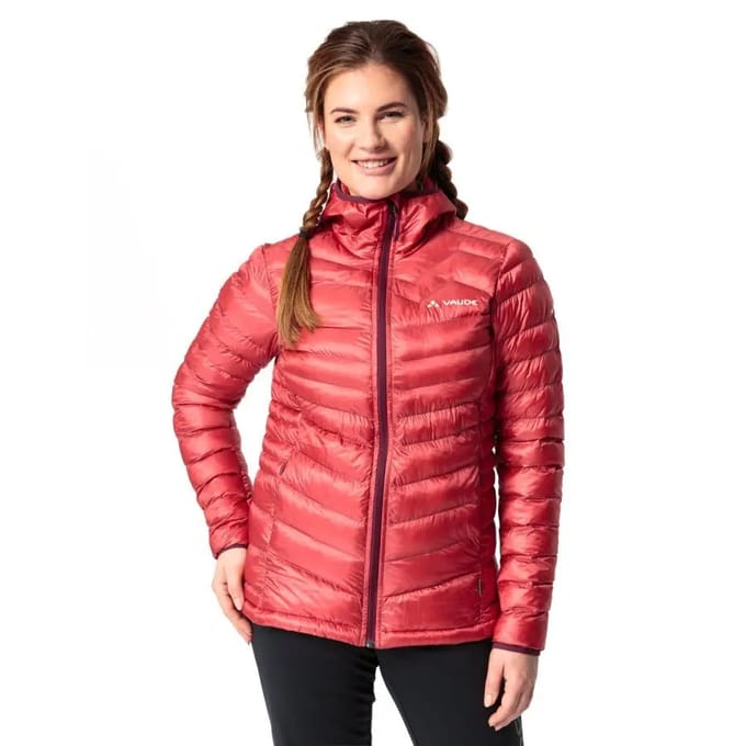 VAUDE Batura Hooded - Isolatiejas - Dames - Koraal - XXS