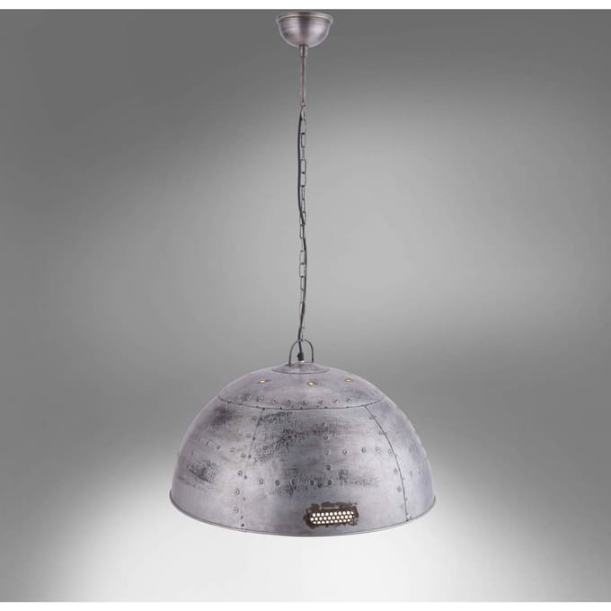 JUST LIGHT. GmbH Effectieve industriële hanglamp Gabriël Ø 60 cm