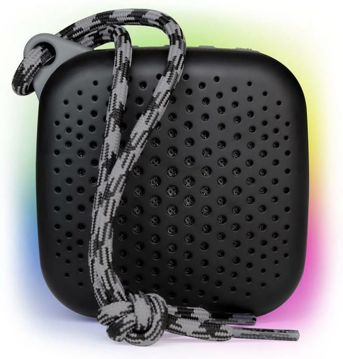 Boompods Rhythm Mono draadloze luidspreker Zwart, Wit 5 W