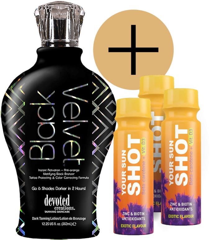Devoted Creations - Black Velvet + 3 Your Sun Shots