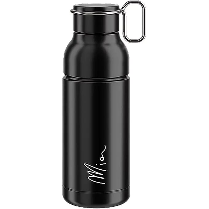 Bouteille VTT Elite Syssa Race Noir Mat Acier Inoxydable 750ml Sans BPA