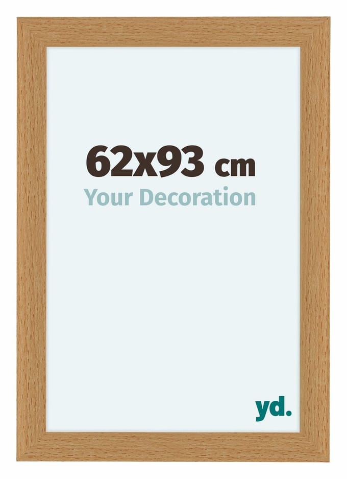 Your Decoration - Fotolijst 62x93 cm - MDF - Beuken - Como