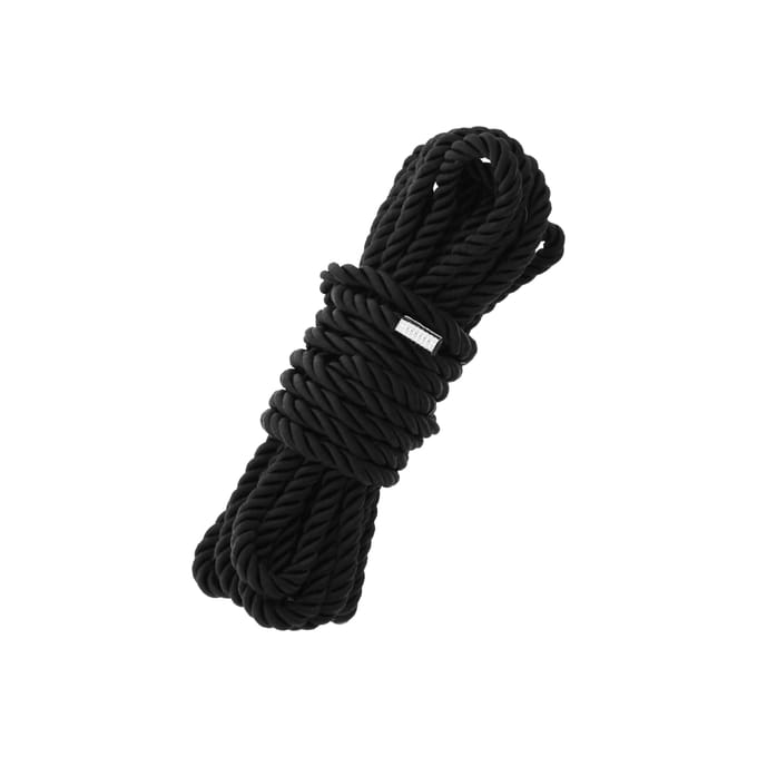 Blaze - Deluxe bondagetouw 5 meter - Zwart