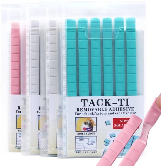 Allecto - 3D Adhesive Pads - Herbruikbare Plakpunten - Veilig en