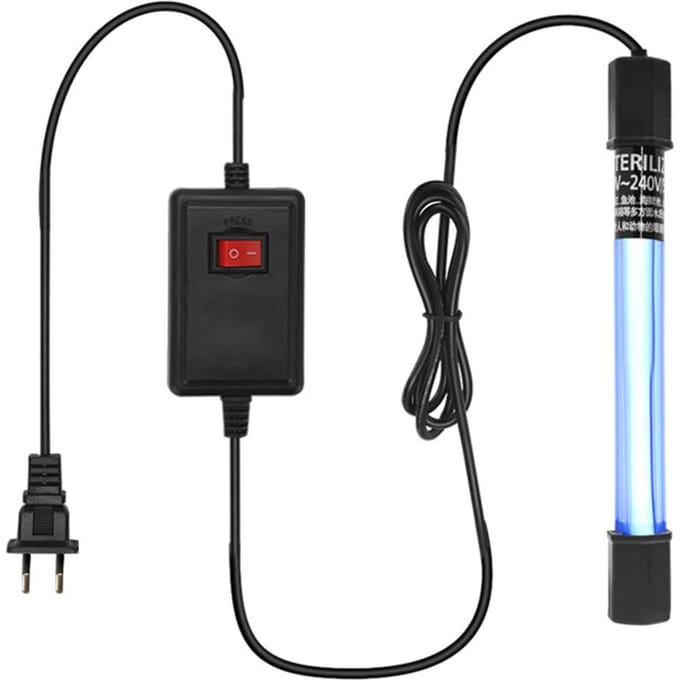 Aquarium Schoon Licht UV Licht Sanitizer 5w/11w Groen Weg Voor Aquarium Waterbehandeling 5W EU Plug black