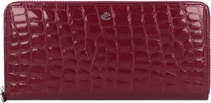 Esquire Nizza Portemonnee RFID-bescherming Leer 18.5 cm - Dames - Horizontaal - rot