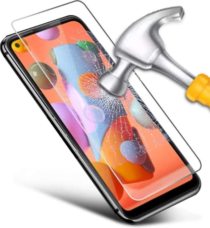 Screenprotector Glas - Tempered Glass Screen Protector Geschikt voor: Samsung Galaxy A10S - 1x