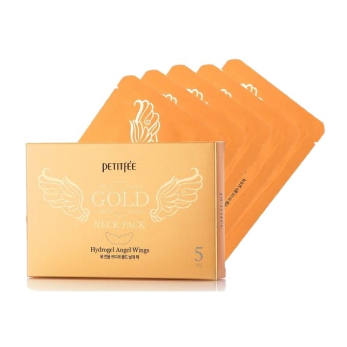 [Promotie] PETITFEE - Gold Neck Pack - 5stukken