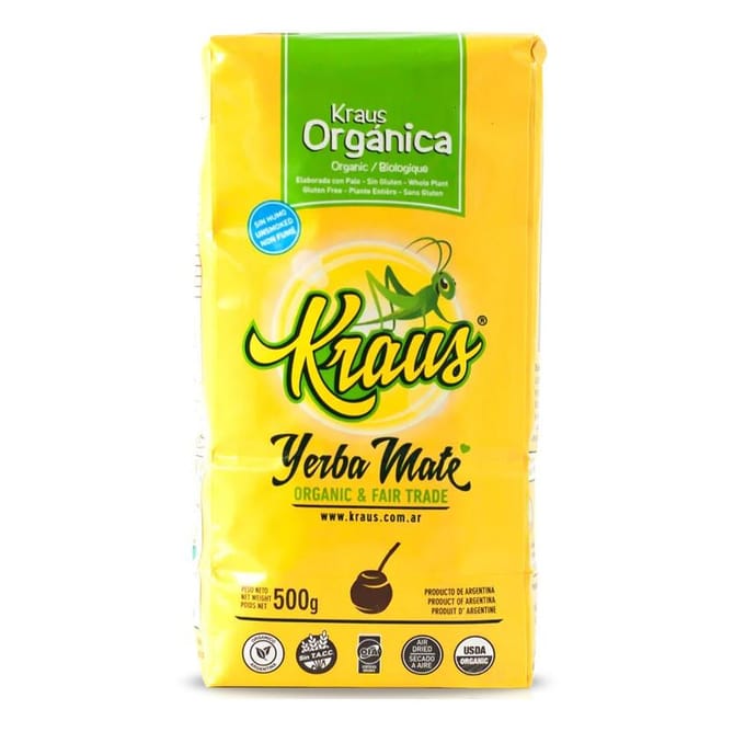 Yerba Mate Kraus Bio Mate Orgánica | 500 gram