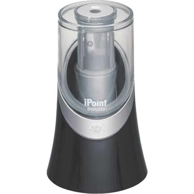 Westcott elektrische puntenslijper - iPOINT Evolution - exclusief batterijen - zwart - AC-E55030