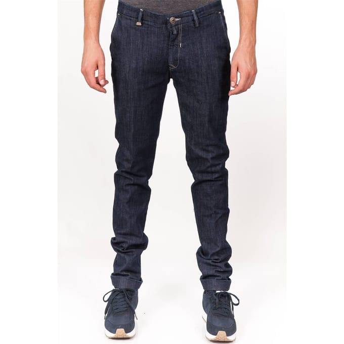 Barbati - Dark Blue Denim Pocket America ANTHONY 802/304 BLUE
