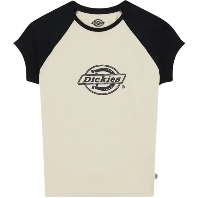 Dickies Forth Shaw Raglan T-shirt Met Korte Mouwen Beige M Vrouw