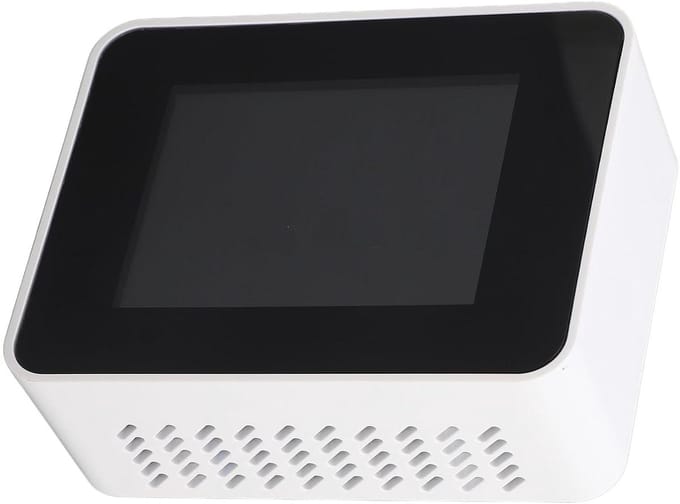 Luchtkwaliteitsmeter - CO2-meter - Gezond Binnenklimaat - 5-in-1 Meting - Compact Ontwerp - Wit
