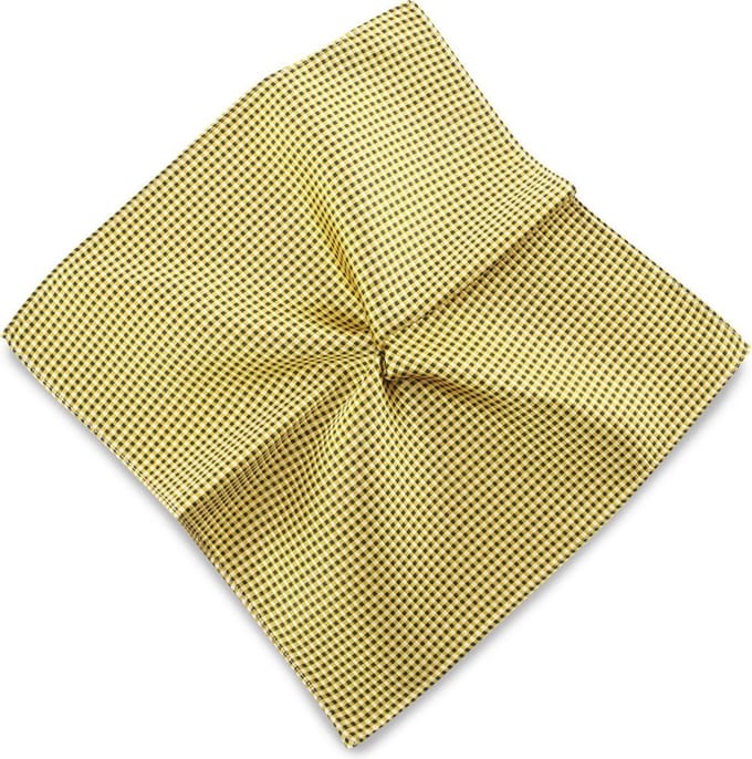 We Love Ties - Pochets - Pochet Headoffice - geel / grijs / petrol