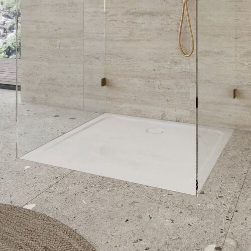 Kaldewei Cayonoplan shower tray 2258-1 100 x 100 x 1.8 cm with Secure Plus 361800012711