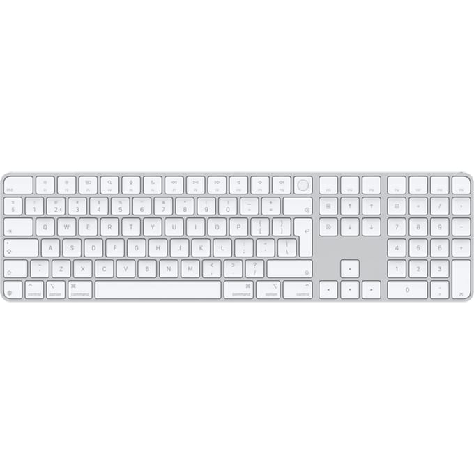 Magic Keyboard met Touch ID en cijferpad voor Mac-modellen met Apple Silicon – Nederlands – witte toetsen