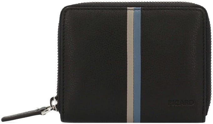 PICARD Portemonnee Horizon 1 Zip Around Wallet Black Zwart