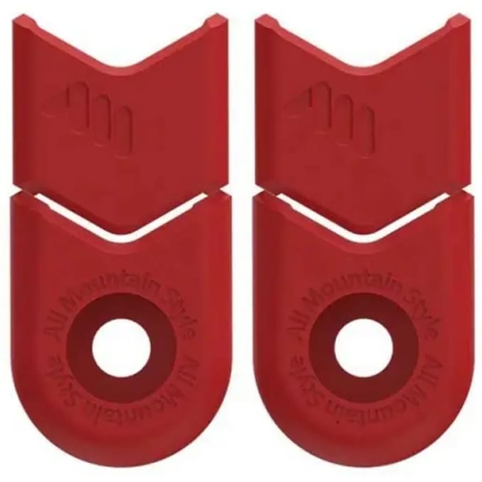 All Mountain Style Crankbeschermers Rood