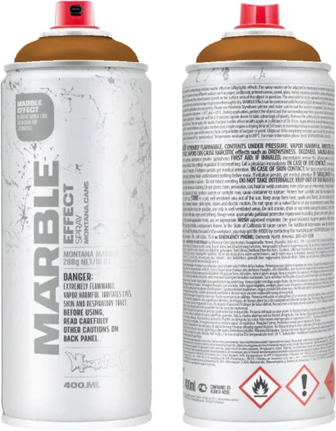 Montana Marmer Verf KOPER spuitbus 400ml