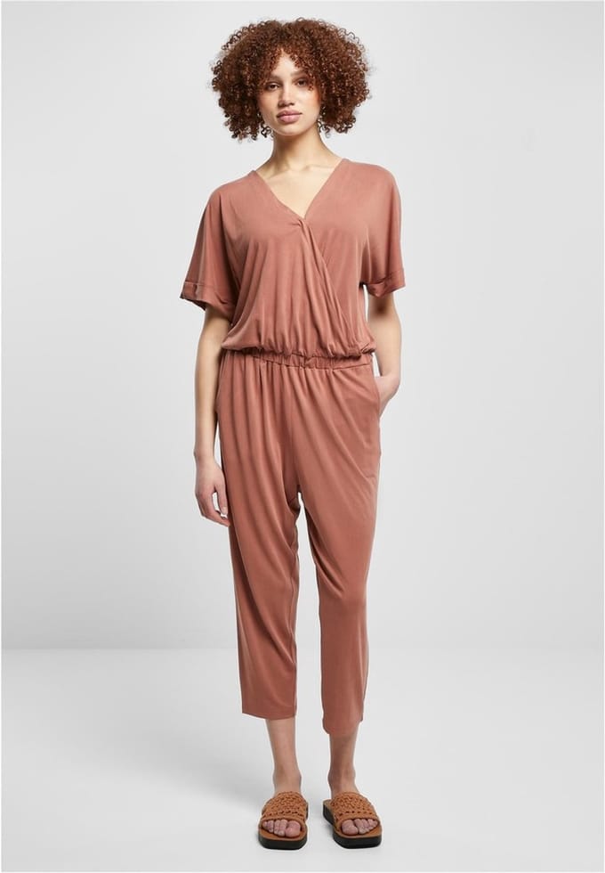 Urban Classics - Modal Jumpsuit - 5XL - Oranje