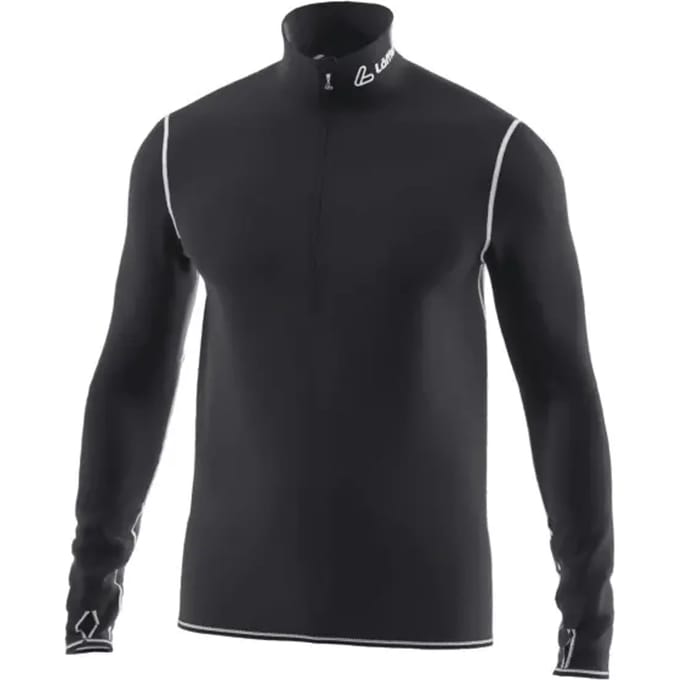 Trui met lange mouwen en 1/2 rits Löffler Windstopper® Transtex® Light