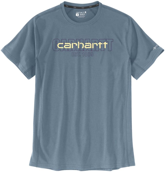 Carhartt Force S/S Logo Graphic Tshirt 106653 Thundercloud-M