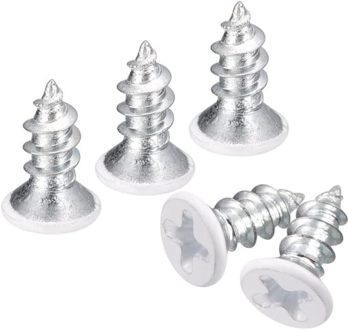 Allecto - Zelftappende Schroeven - Houtbewerking - Witte Platkop - 25