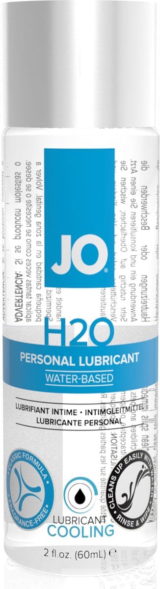 JO H2O Cooling - Glijmiddel op Waterbasis - 60ml