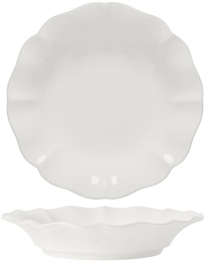 Costa Nova Diepe Borden / Pastaborden Rosa White ø 25 cm - 6 stuks