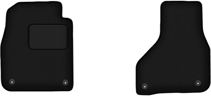Voormatten zwart voor: Dodge RAM short DJ (2009-2019)