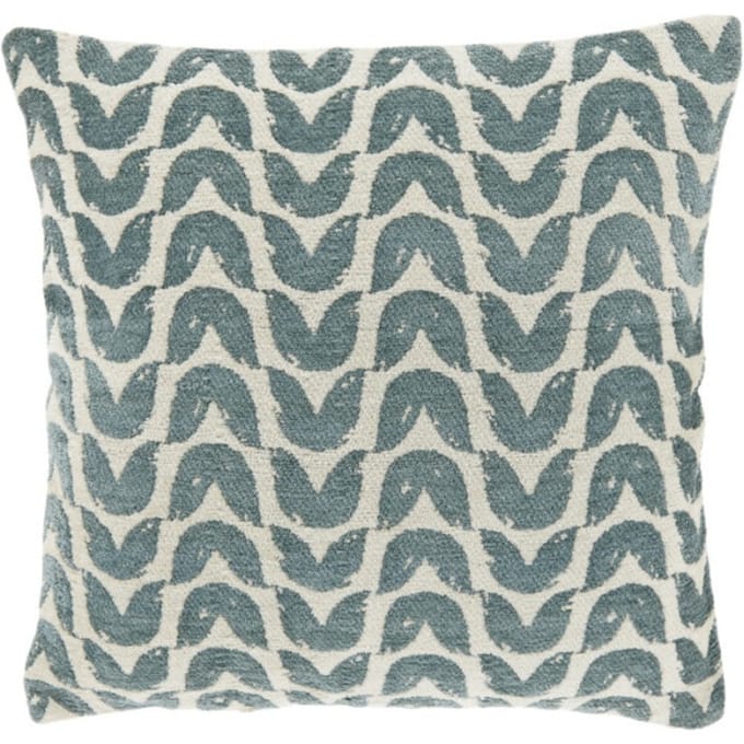 Unique Living - Sierkussen Gozi Beach Blue -45x45cm