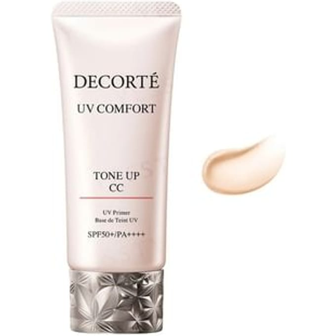 Kose - Decorte UV Comfort Tone Up CC UV Primer 01 Light Beige SPF 50+ PA++++ 30ml
