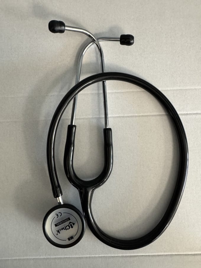 Medical Heath Stethoscoop zwart