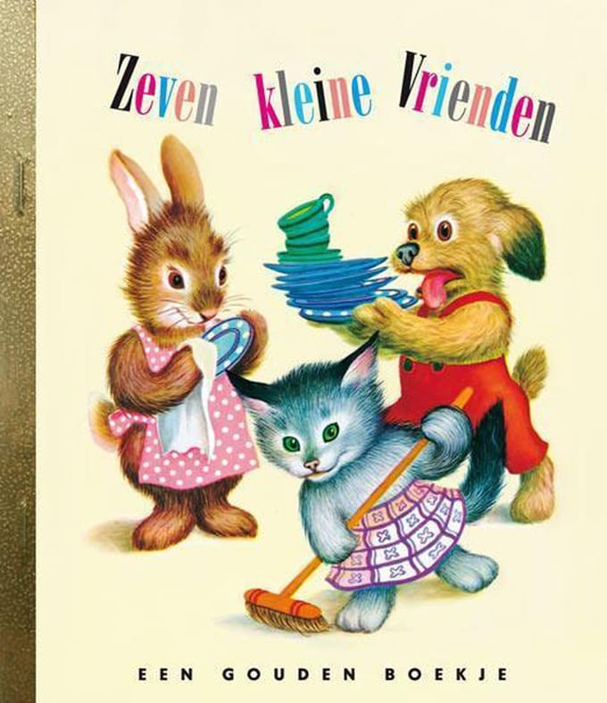 Zeven Kleine Vrienden - Gouden Boekjes - Jane Werner