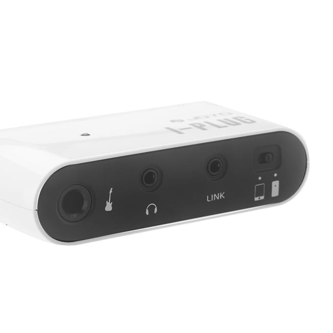 Joyo I-plug Elektrische Gitaar Mini Hoofdtelefoonversterker Versterker Ingebouwde Overdrive Effect voor iPhone white