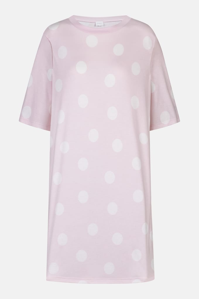 Slaapshirt Serie Pretty Dots Pink Parfait