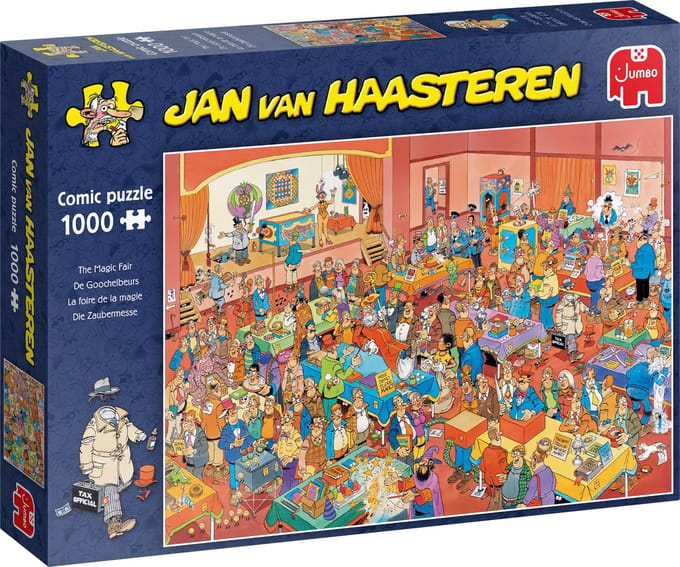 Jan van Haasteren - De Goochelbeurs - 1000 stukjes puzzel