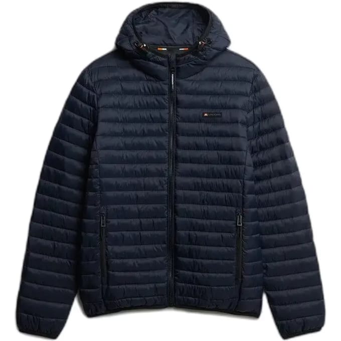 Superdry - Lite Fuji jas met capuchon - Heren - Gewatteerde jassen