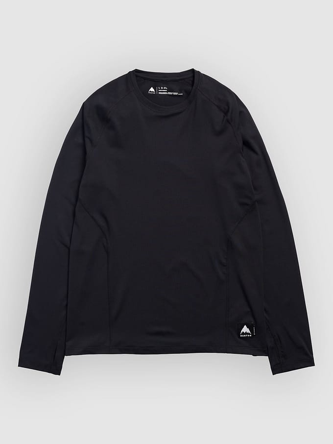 Burton Syn Lwt Bl Crew Thermo Shirt zwart