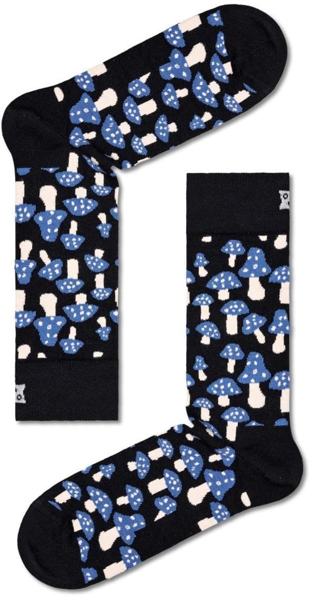 Happy Socks Mushroom Sock - unisex sokken - Unisex - Maat: 36 - 40