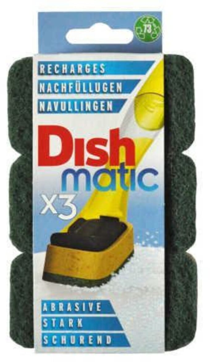 Dishmatic Schuurspons Grof Navulling -