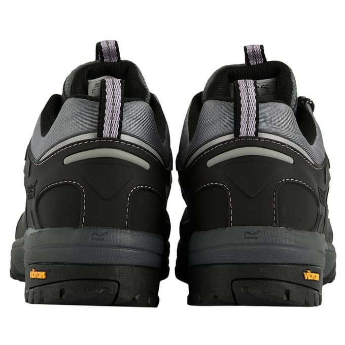 Regatta Dames/Dames Regen Laag Loopschoenen (Seal grijs/duister roze)