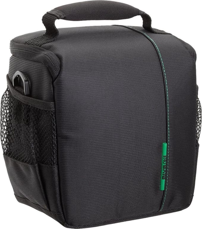 Schoudertas voor reflexcamera Rivacase Green Mantis 7420