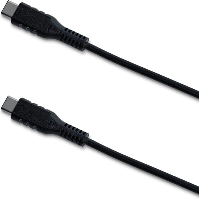Celly USB-C naar USB-C kabel - Power Delivery – 60 Watt - Data synchronisatie & laden - 1 meter - Zwart