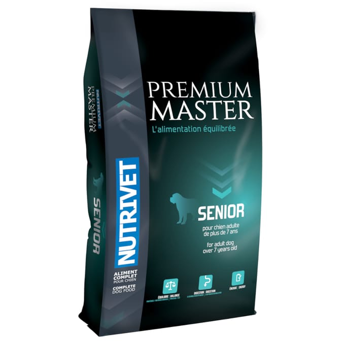 Nutrivet Premium Master Senior dubbelpak: 2 x 15 kg