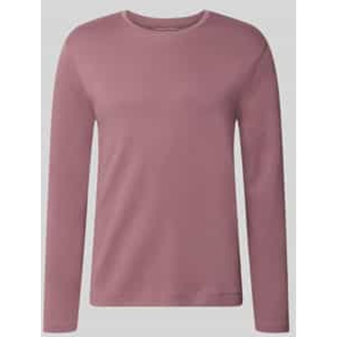 Longsleeve met ronde halsuitsnijding