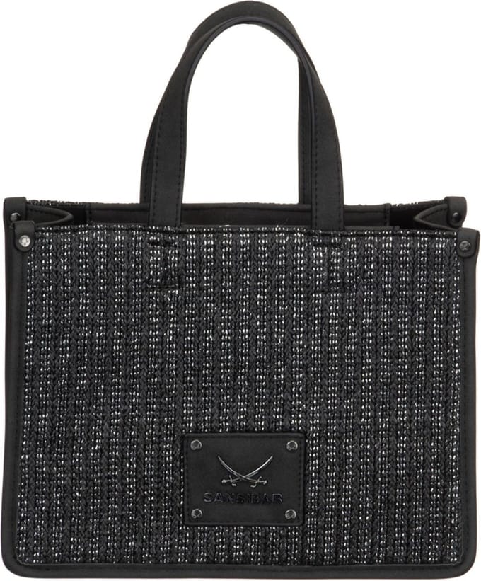 Sansibar Handtas Schoudertas Mini Tote Bag Black Zwart