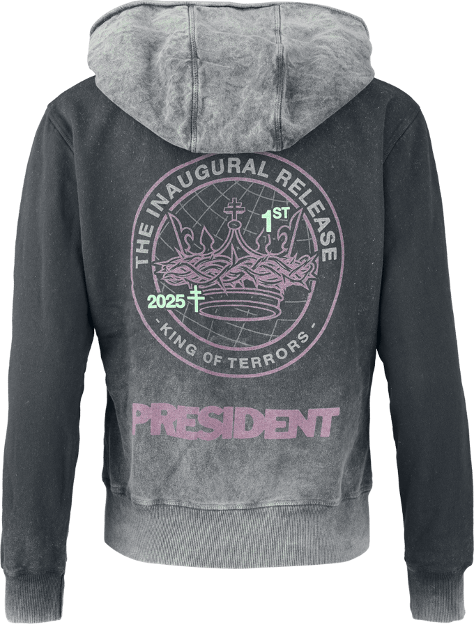 President Vest met capuchon - Release - S tot XXL - voor Vrouwen - grijs