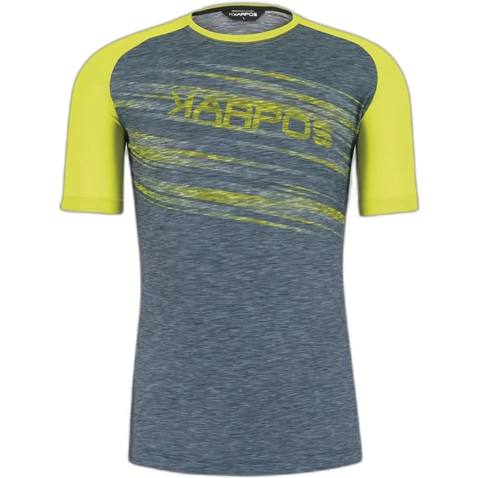Karpos Croda Rossa Evo T-shirt Met Korte Mouwen Blauw 2XL Man